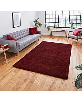 Think Rugs Sierra Plain Shaggy Rug