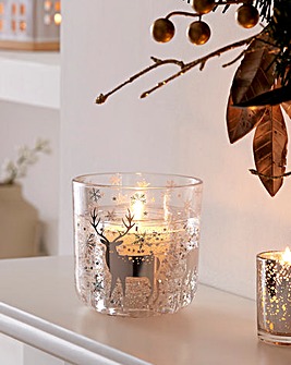 Starry Night LED Candle