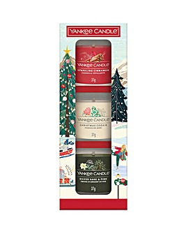 Yankee Candle Christmas Classics Giftset 3 Mini Votive