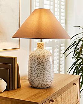 Mae Floral Ceramic Lamp
