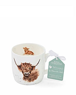 Wrendale Highland Cow Mug