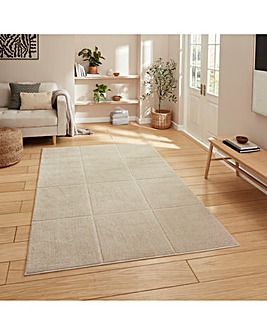 Think Rugs Elio Modern Geometric Large Squares Rug