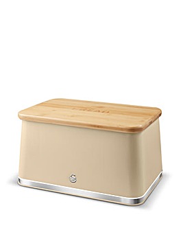 Swan Nordic Bread Bin Oatmeal