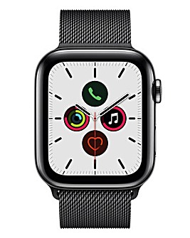 Apple Watch Series 5 44mm - GPS + Cellular, Space Black Milanese Loop