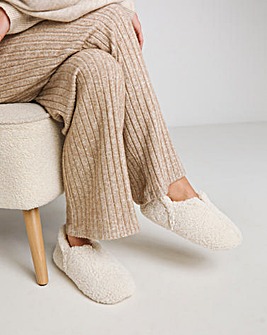 Yvonne Full Cosy Slipper Wide E Fit