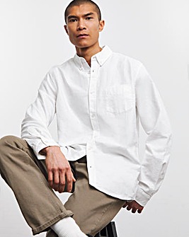 Long Sleeve Oxford Shirt Long