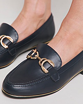 Vanessa Trim Loafer With Rand Detailing Wide E Fit