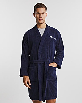 Personalised Towelling Dressing Gown