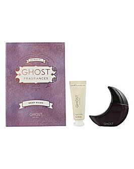 Ghost Deep Night Eau De Toilette  Cupcake Lip Balm Gift Set For Her