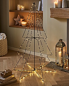 Indoor/Outdoor Lit Christmas Tree Decoration