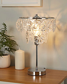 Clear Acrylic Table Lamp