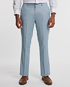 Blue Jeffrey Regular Fit Suit Trouser