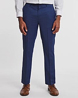 Mid Blue Bruce Regular Fit Suit Trousers