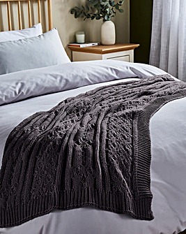 Julipa Cable Knit Throw