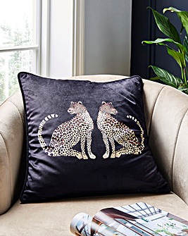 Joanna Hope Reflected Leopard Cushion