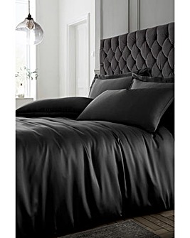 Catherine Lansfield Silky Soft Satin Duvet Set