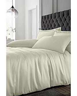 Catherine Lansfield Silky Soft Satin Duvet Set