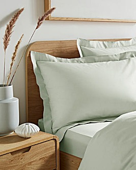 Easy-Care Plain Dye Oxford Pillowcase