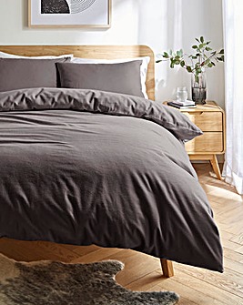 Warm and Cosy Brushed Cotton Flannel Duvet Cover