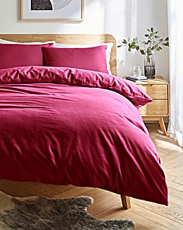 Warm and Cosy Brushed Cotton Flannel Duvet Cover