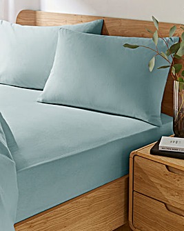 Brushed Cotton Fitted Sheet
