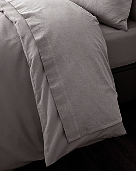 Warm and Cosy Brushed Cotton Extra Wide Flat Sheet