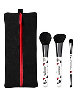 Bare Minerals 3 Piece Brush Set and Bag