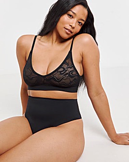 Sloggi Go All Around Lace Bralette Black