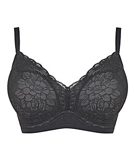 Triumph Fit Smart Lace Non Wired Padded Plunge Bra