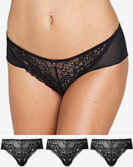 Ann Summers 3 Pack Sexy Lace Shorts