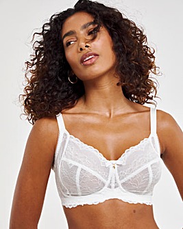 Gossard Superboost Lace Non Wired Bralette White