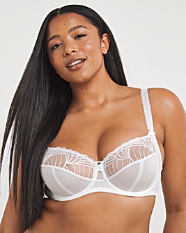 Fantasie Illusion Bra Lingerie Full Cup Bras Side Support Underwired Non  Padded
