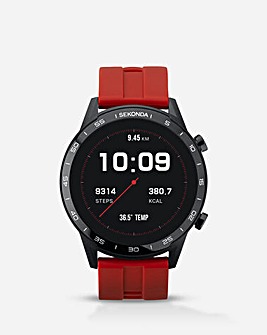 Sekonda Red Strap Smart Watch