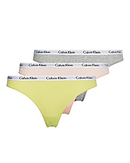 Calvin Klein 3 Pack Cotton Bikini Briefs
