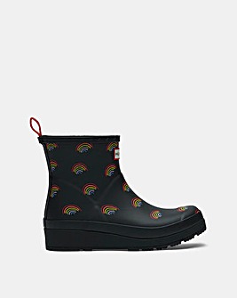 Hunter Play Rainbow Welly D Fit