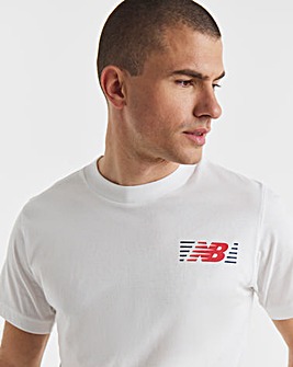 New Balance Lines Logo T-Shirt