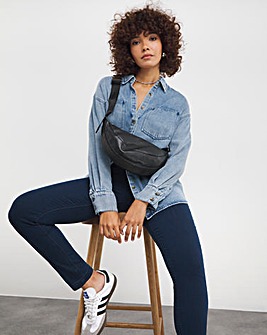 Bella Dark Indigo Pull On Slim Leg Jeggings