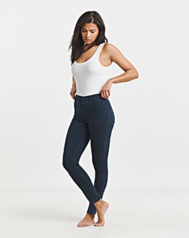 Bella Dark Indigo Pull On Slim Leg Jeggings