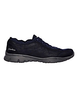 Skechers Seager Lace Up Leisure Shoes Standard D Fit
