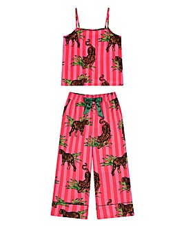 Chelsea Peers Cami and Capri Length Bottoms, Cheesecloth