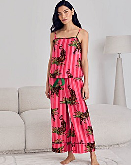 Chelsea Peers Cami and Capri Length Bottoms, Cheesecloth