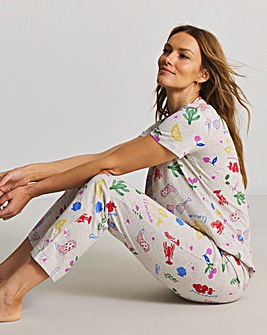 Pretty Secrets Value Food Print Pyjama Set