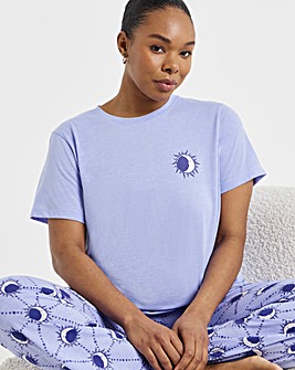 Pretty Secrets Value Pyjama Set Celestial Print