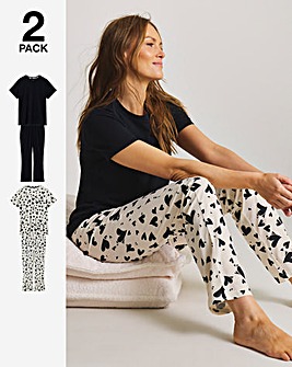 Pretty Secrets (2 Pack) Value Heart Pyjama Sets