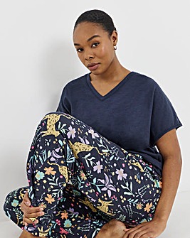 Pretty Secrets Pyjama Set Animal Print