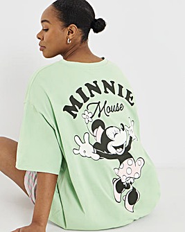 Minnie Mouse Cotton Seersucker Pyjama Short Set