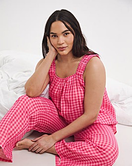Pretty Secrets Gingham Cami Pyjama Set