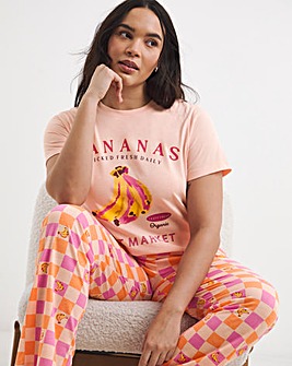 Simply Be Banana Pyjama Set