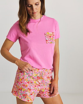 JD Williams Value Floral Shortie Pyjama Set