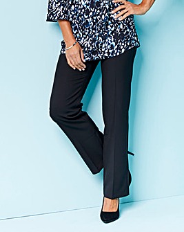 plus size ankle grazer trousers